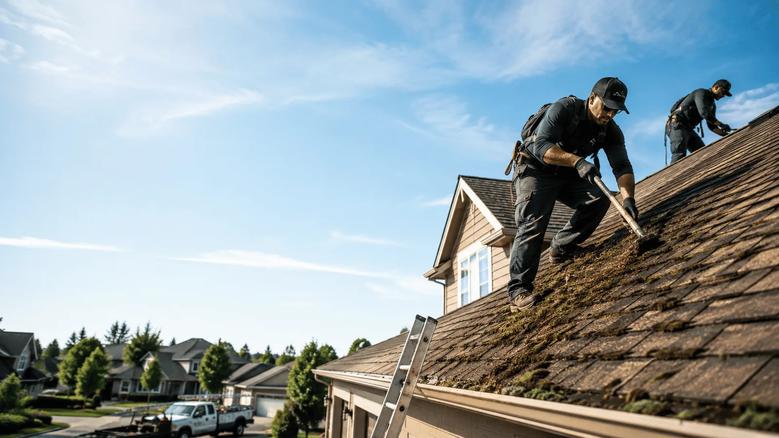 Roof Moss Removal in Eola, TX near me